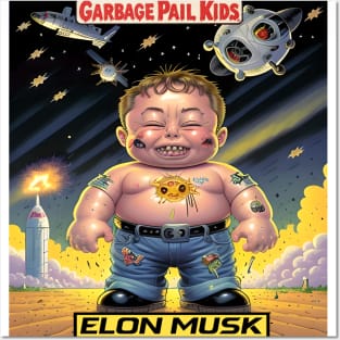 Garbage Pail Musk Posters and Art